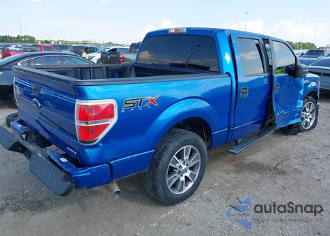 2014 Ford F-150 Stx из США, поврежденный, VIN 1FTEW1CM2EKE37759